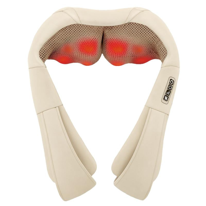 DAILYLIFE Shiatsu Neck and Back Massager, Electric Shoulder Massager, Car Neck Massage Pillow for Neck, Back, Shoulder, Foot, Leg Massage, Relieve Muscle Pain, Perfect Present for Man/Woman/Family